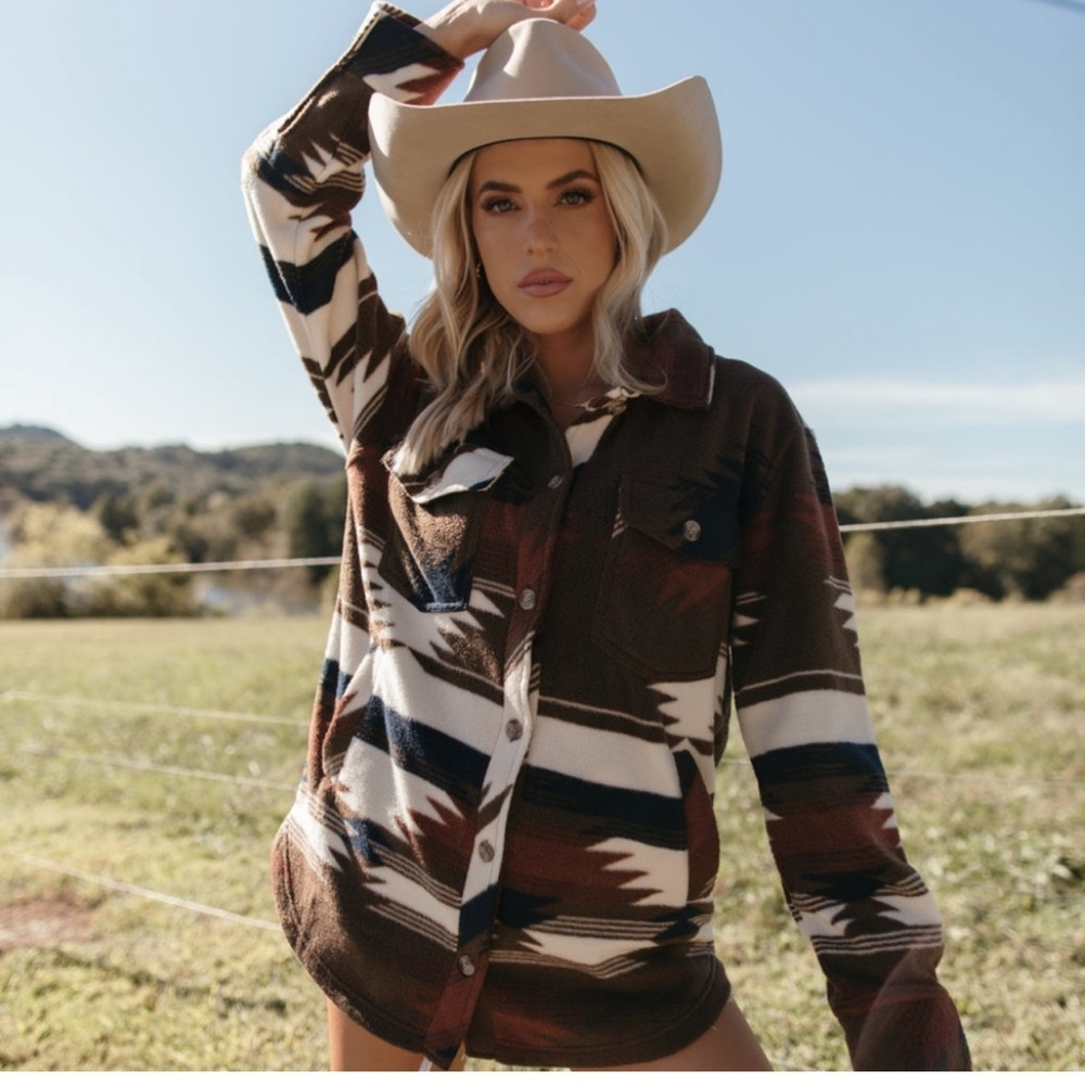 Alison “Aztec” Shacket By The Post - image 1